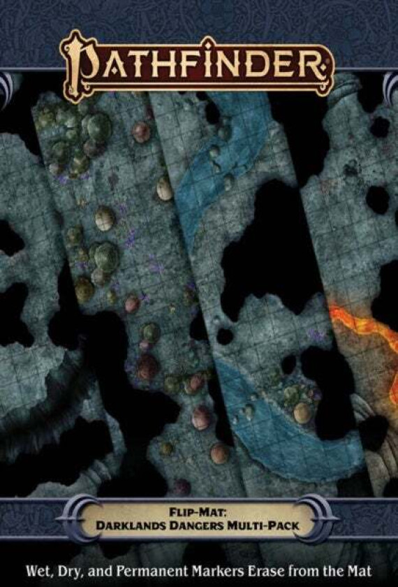 Pathfinder Flip-Mat: Darklands Dangers Multi-Pack av Jason Engle, Stephen Radney-MacFarland