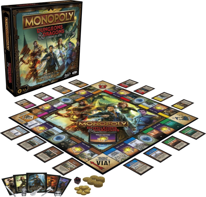 Bilde av Spill Monopoly Dungeons And Dragons Eng