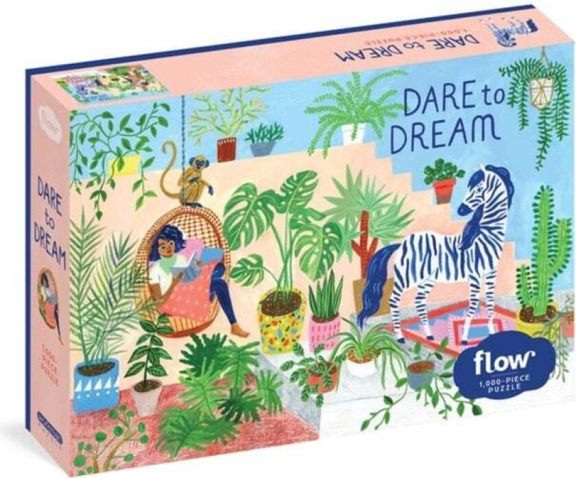 Dare to Dream 1,000-Piece Puzzle av Astrid van der Hulst, Editors of Flow magazine, Irene Smit