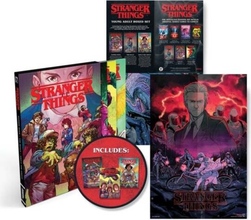 Stranger Things Graphic Novel Boxed Set (zombie Boys, The Bully, Erica The Great) av Greg Pak, Danny Lore