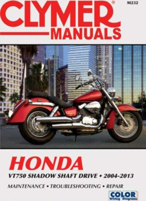 Honda VT750 Shadow Shaft Drive Motorcycle (2004-2013) Service Repair Manual av Haynes Publishing