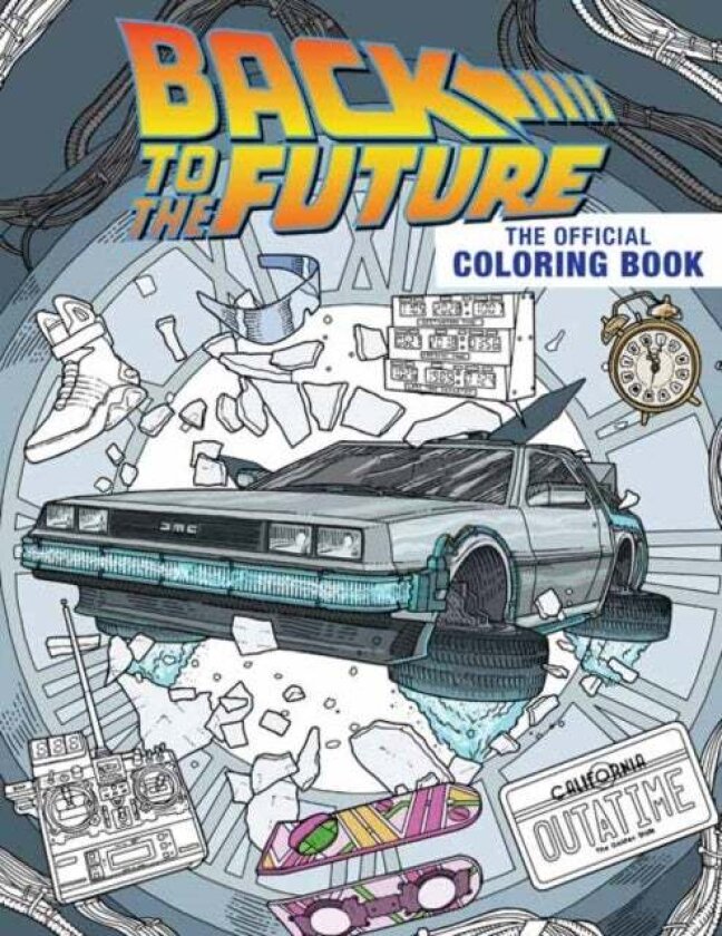 Back to the Future: The Official Coloring Book av Insight Editions