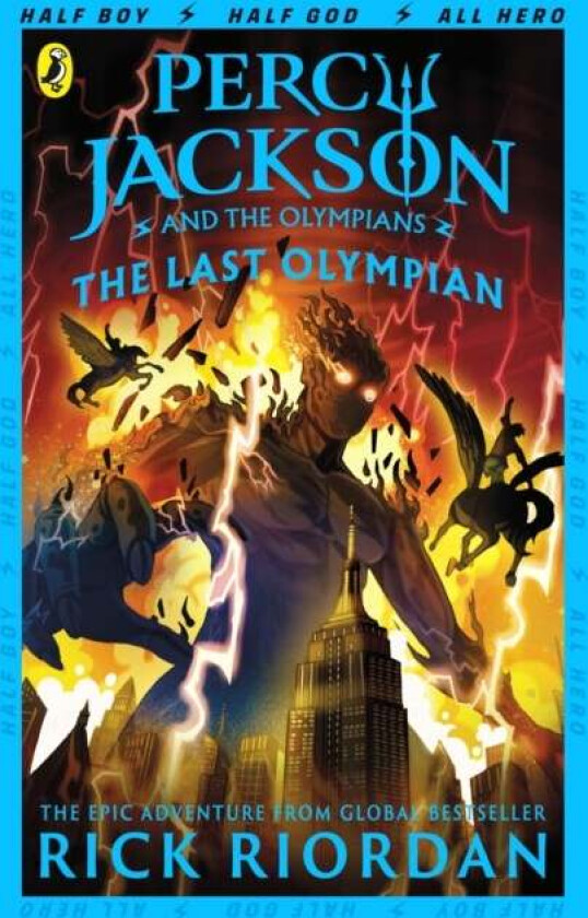 Percy Jackson and the last Olympian av Rick Riordan