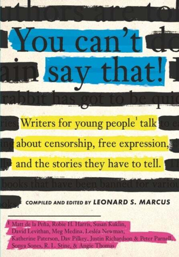 You Can't Say That! av Leonard S. Marcus