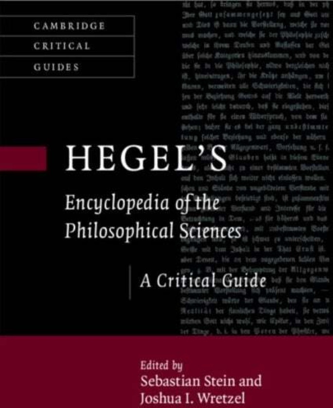 Hegel's Encyclopedia of the Philosophical Sciences
