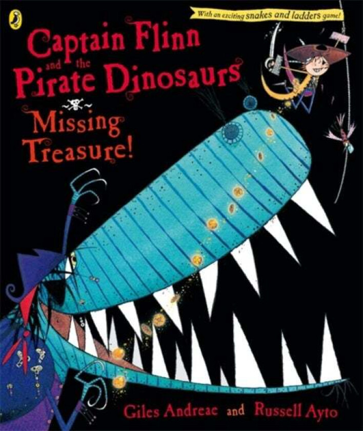 Captain Flinn and the Pirate Dinosaurs: Missing Treasure! av Giles Andreae