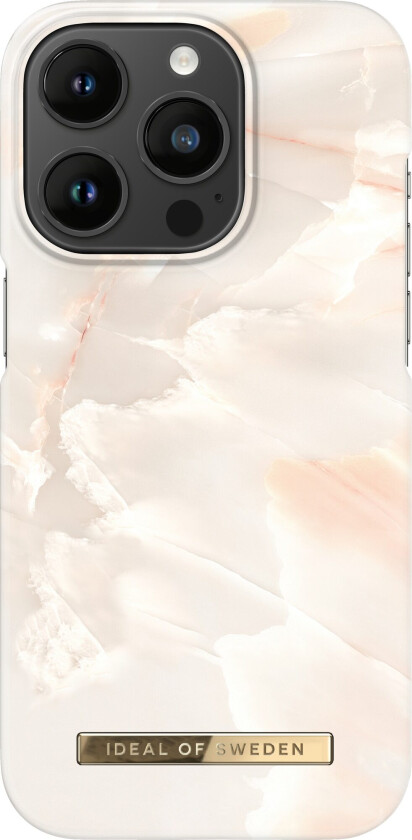 iDeal Of Sweden iPhone 14 Pro Fashion Deksel - Rose Pearl Marble