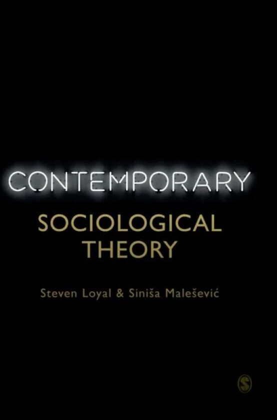 Contemporary Sociological Theory av Steven Loyal, Sinisa Malesevic