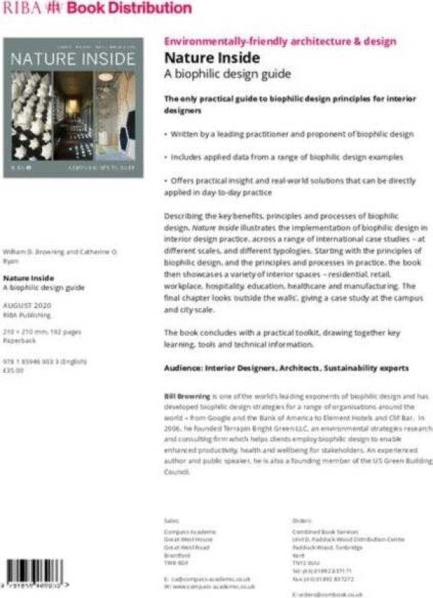 Nature Inside av William D. Browning, Catherine O. Ryan