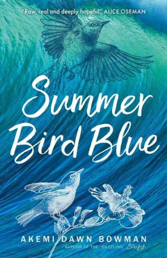 Summer Bird Blue Av Akemi Dawn Bowman