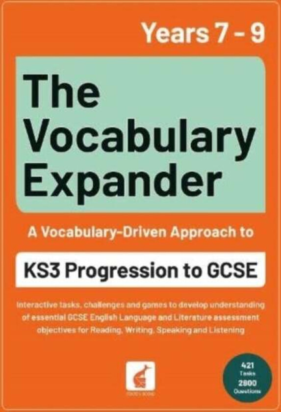 The Vocabulary Expander: KS3 Progression to GCSE for Years 7 to 9 av Foxton Books, Jan Webley