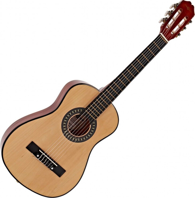 Gear4Music Junior 1/2 Klassisk Gitar Natural fra Gear4music