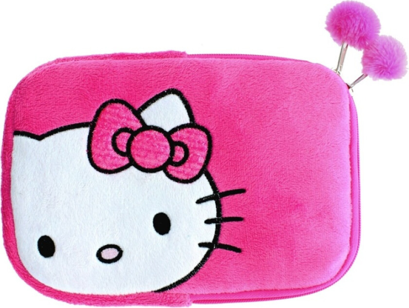 Hello Kitty Universal Hylse for Nettbrett 7-8" (14,5 x 22,5 x 3 cm) - Rosa