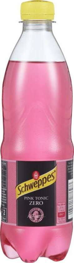 Pink Tonic Zero 0,5l flaske