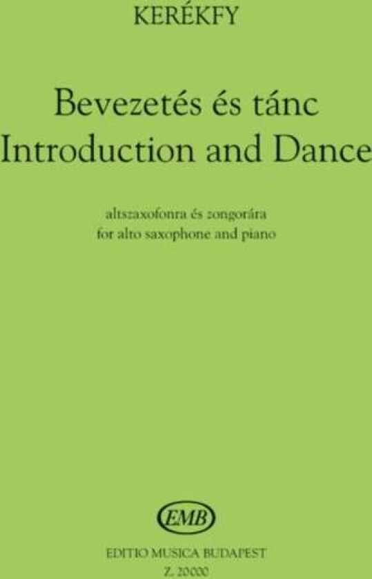 Introduction and Dance av Marton Kerekfy