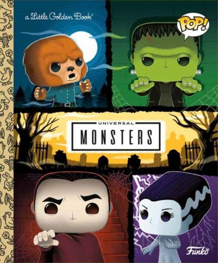 Universal Monsters Little Golden Book (Funko Pop!) av M.D. Brundlefly