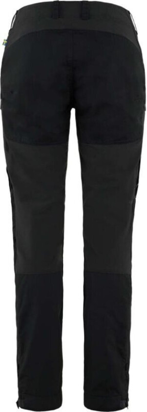 KEB TROUSERS CURVED W REG  BLACK