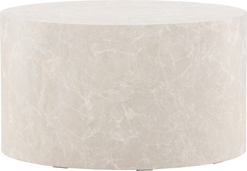 York Sofabord 80 cm Beige - Venture Home