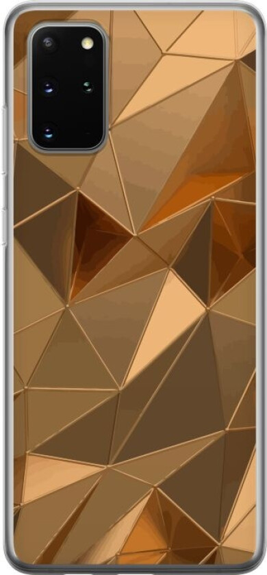 Mobildeksel til Samsung Galaxy S20+ med 3D Gull motiv