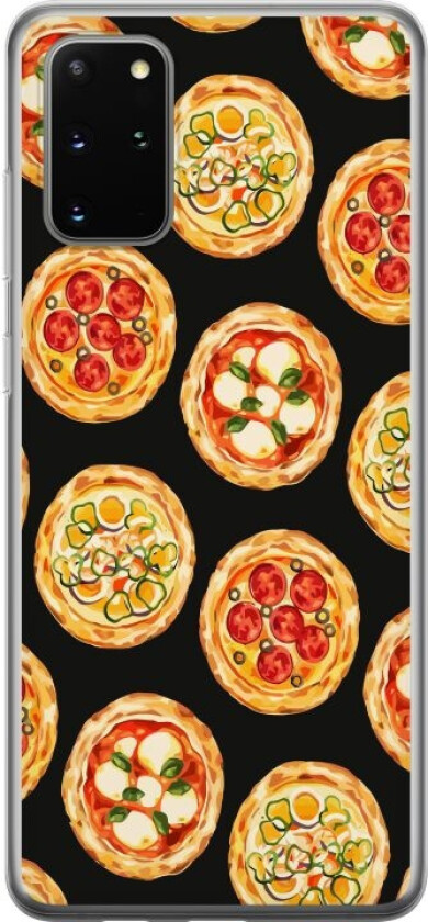 Mobildeksel til Samsung Galaxy S20+ med Pizza motiv