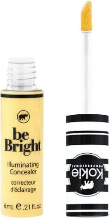 Kokie Be Bright Illuminating Concealer Color Correct - Yellow