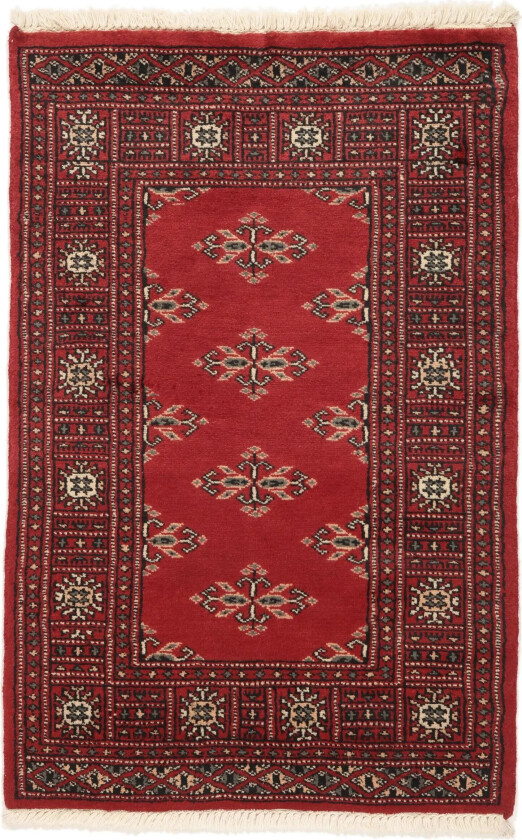 Pakistan Bokhara 2ply Teppe 62x94