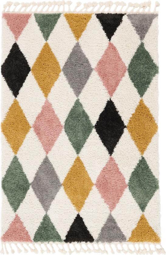 Jester Teppe - Flerfarget 140x200