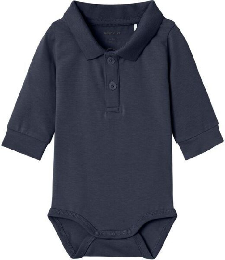 Name It Holger body med krage, Dark Sapphire