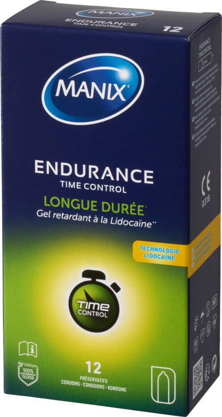Endurance Kondomer 12 stk - Klar