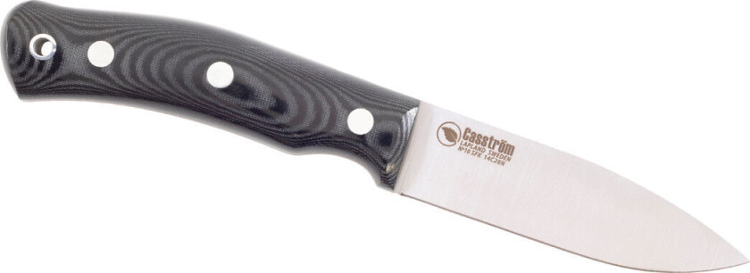 No. 10 Swedish Forest Knife Black Micarta OneSize, Black Micarta