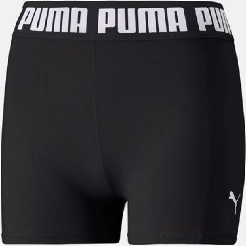 Train Puma Strong 3" Tight Sho, Puma Black, M, Korte Tights