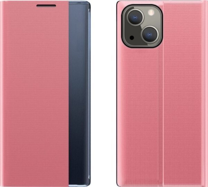 Hurtel Sleep Case Smart Cover til iPhone 13 mini rosa