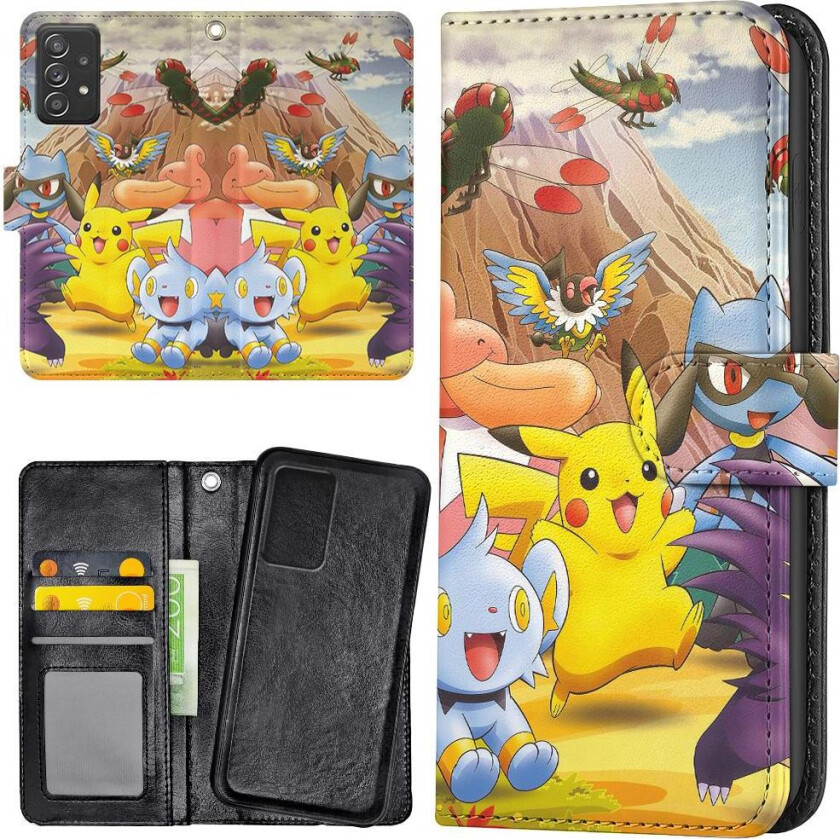 Samsung Galaxy A53 5G - Lommebok Deksel Pokemon