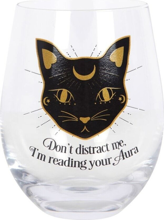 Reading Your Aura Stemless Wine Glass