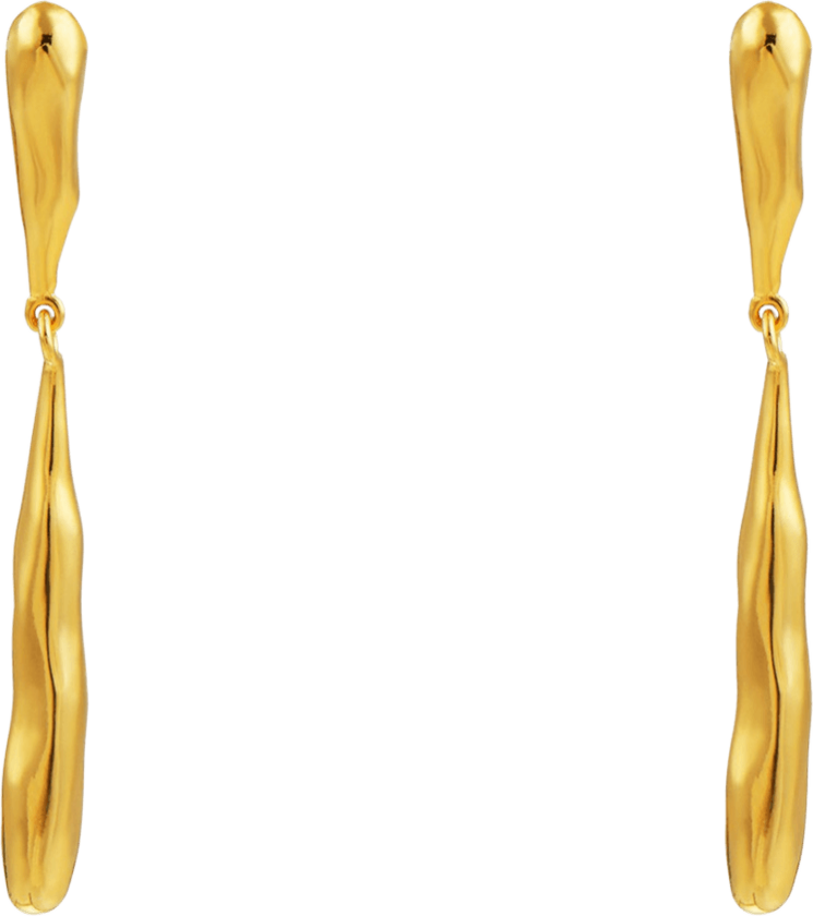 Jewellery Organic Droplet Earrings