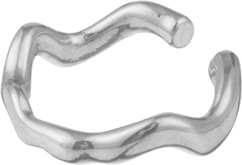 Jewellery Organic Wave Single Ear Cuff