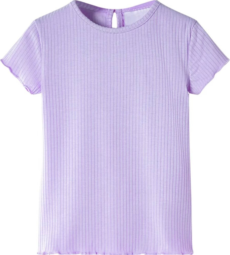 T-skjorte for barn lilla 116