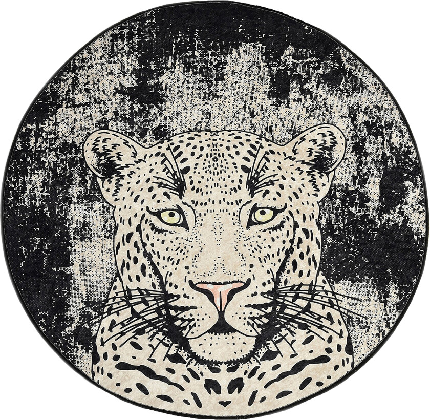Rund Matte Tiger