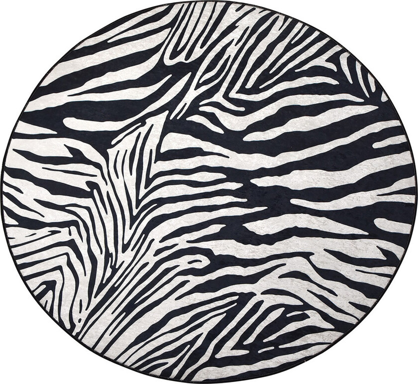 Rund Matte Zebra