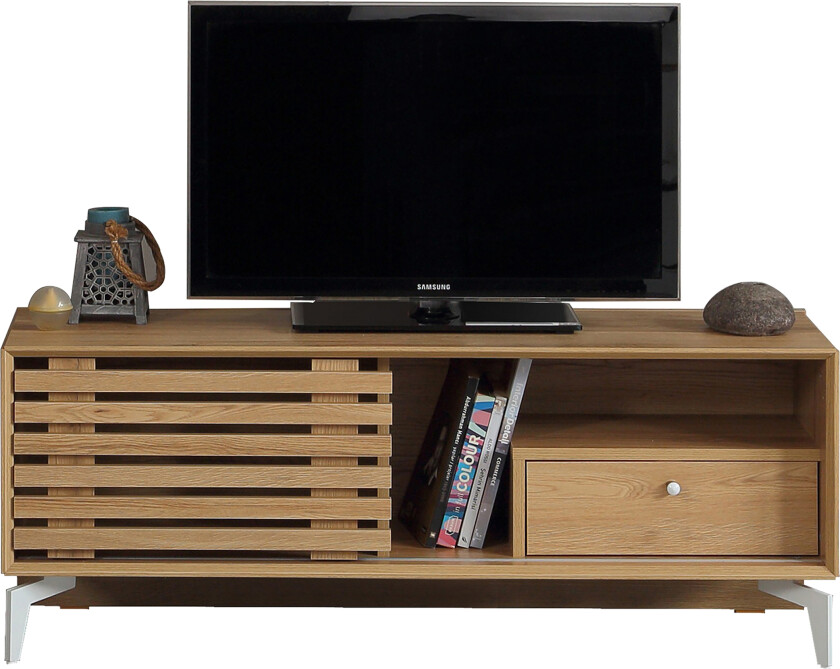 Comfortale TV-benk 100 cm - Grå Tre