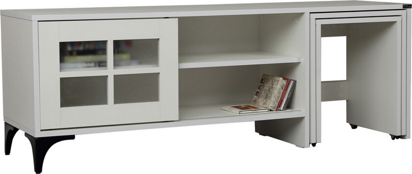 Comfortale TV-benk 150 cm - Hvit