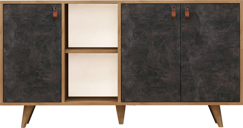 Mod Design Skjenk Lærbeslag -