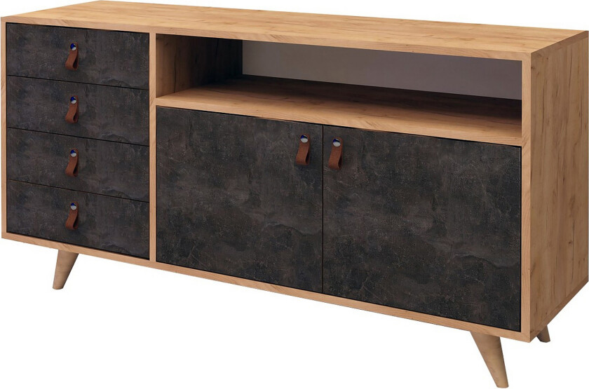 Mod Design Skjenk Lærbeslag -