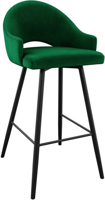 Glenarm Barstol - Grønn/Svart