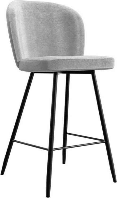 Glenarm Barstol - Grå/Svart