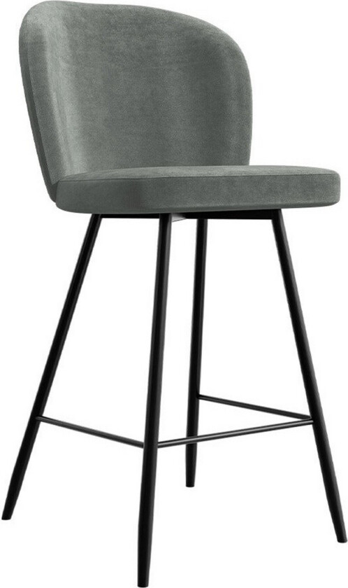 Glenarm Barstol - Grå/Svart