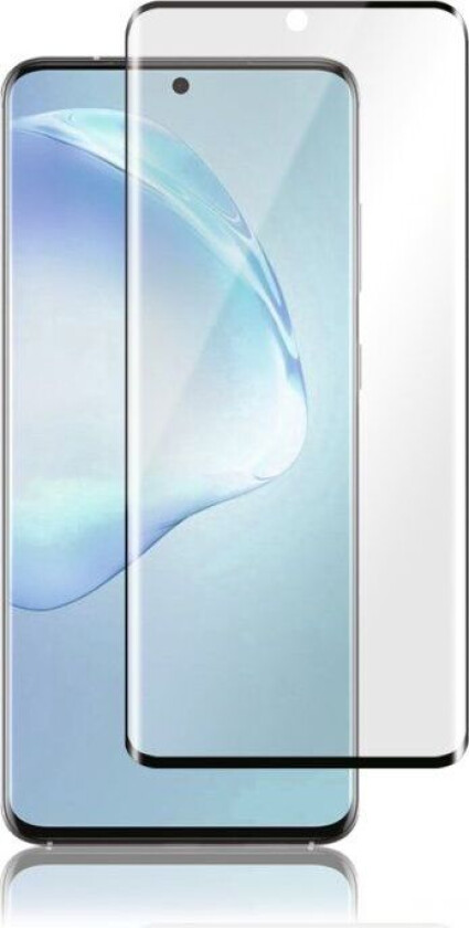 Premium Skjermbeskyttelse Curved Samsung Galaxy S20 Ultra 5g Svart Kant