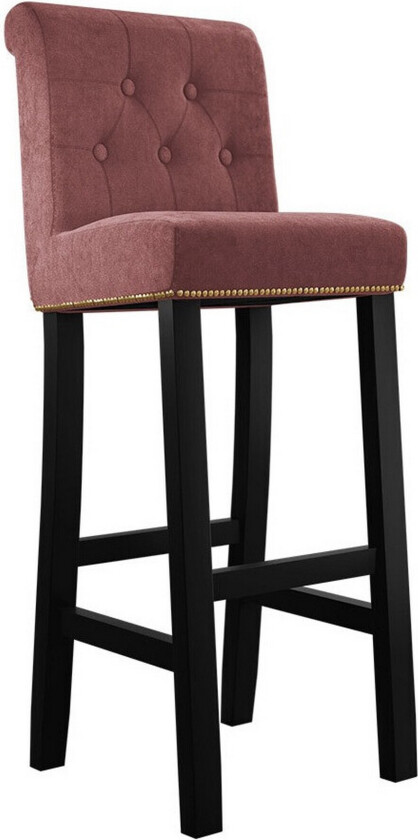 Glenarm Barstol - Rosa/Svart