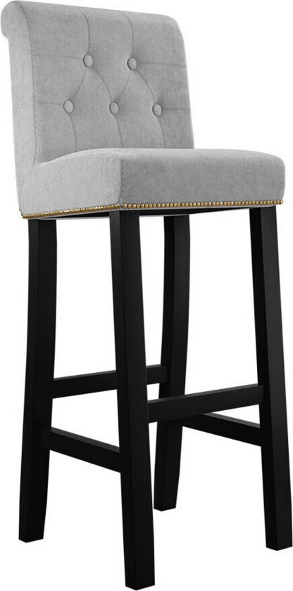 Glenarm Barstol - Grå/Svart