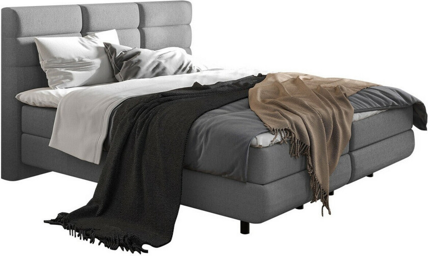 Derry Sengeramme 180x200 cm - Lysegrå